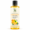 DSB AYUURVEDA Lemon Honey Face Wash with Orange & Lemongrass | Herbal Face Cleanser | Removes Dirt, Oil & Impurities | Fresh & Healthy Looking Skin | SLS & Paraben Free | For All Skin Types | 200 ml